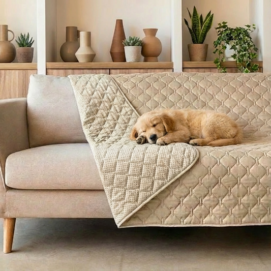 How to stop dog hair on the sofa (without stress)