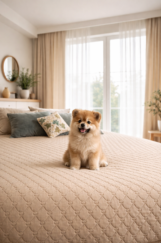 The stylish fix for dog hair and muddy paws