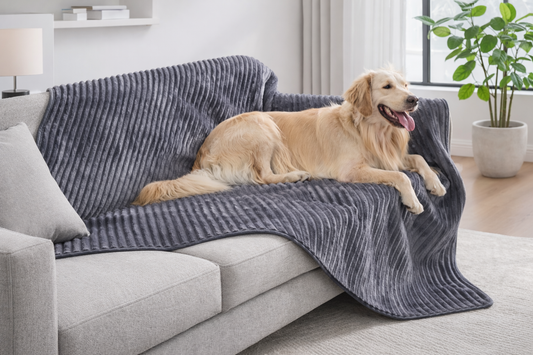 Dog Blanket ANTI-SLIP Luxury Flanel 130cm x 180cm
