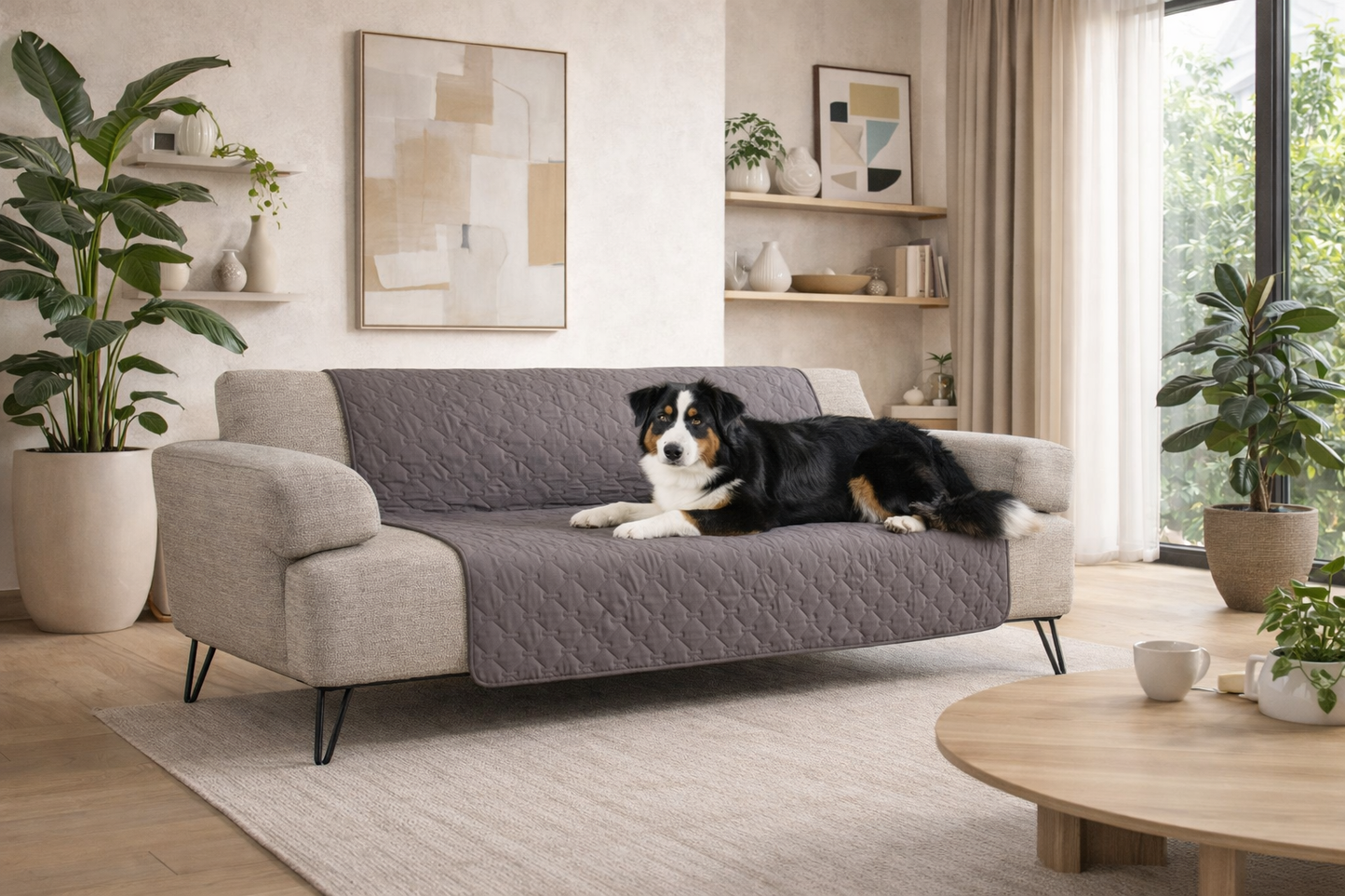 Dog blanket ANTI-SLIP diamond pattern